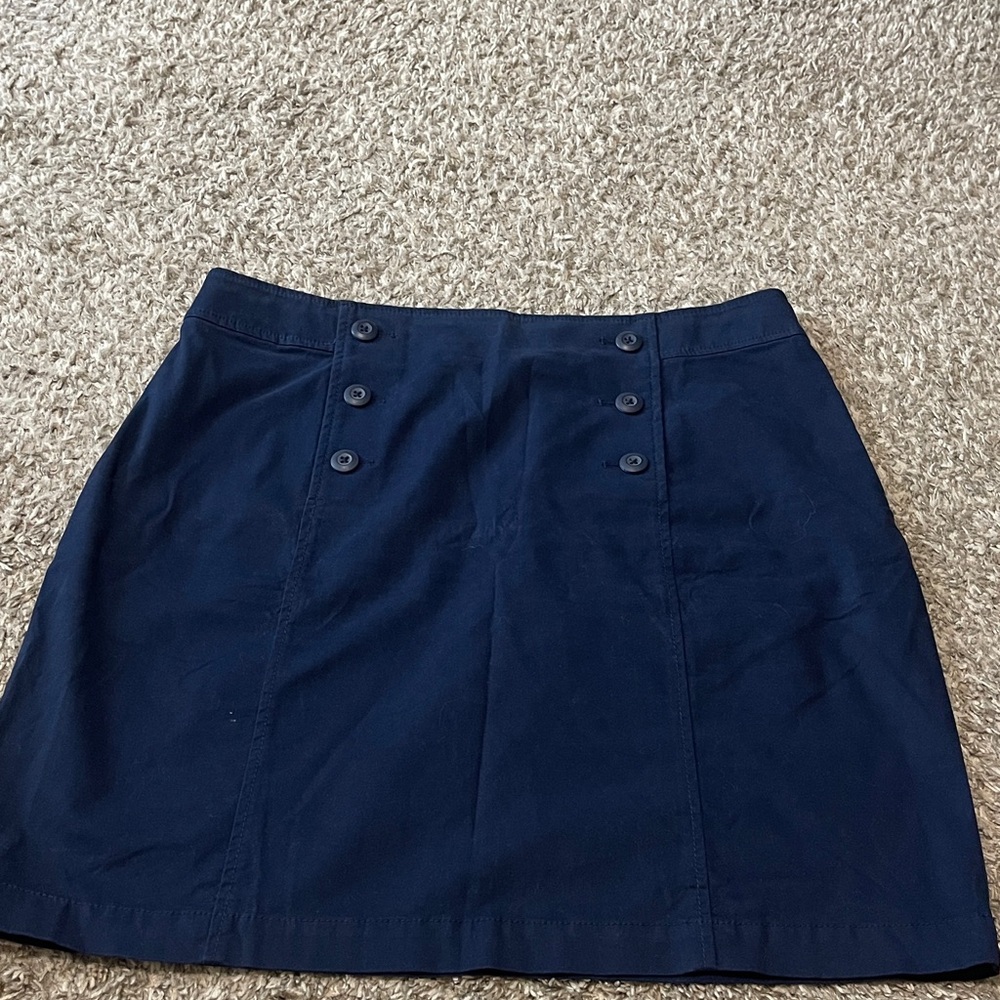Navy Blue Womens Skirt